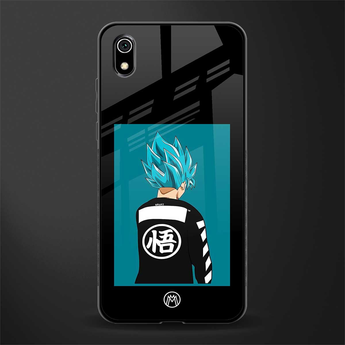 aesthetic goku glass case for redmi 7a image