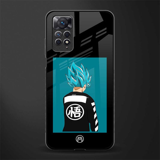 aesthetic goku glass case for redmi note 11 image