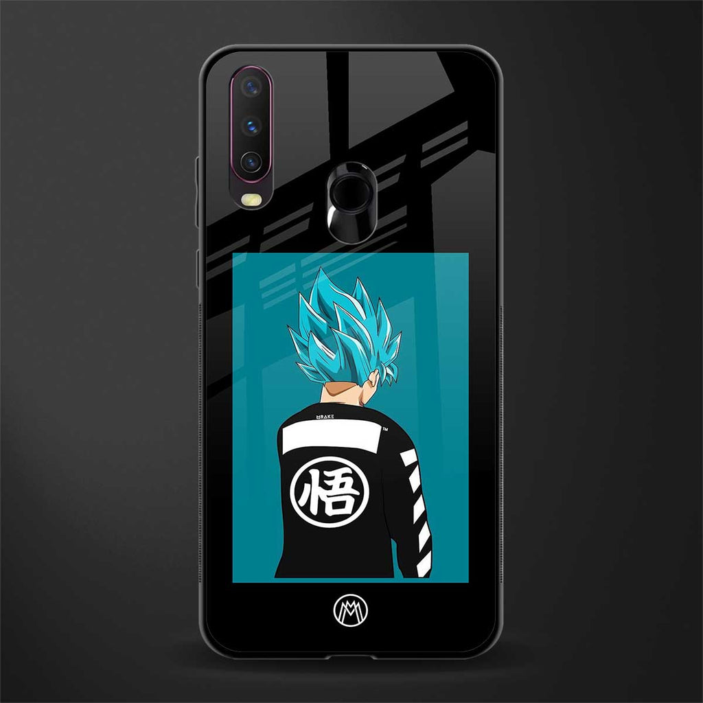 aesthetic goku glass case for vivo y17 image