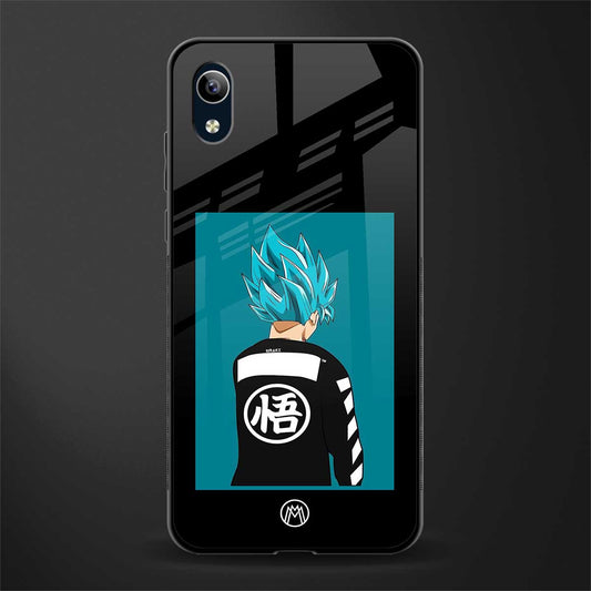 aesthetic goku glass case for vivo y1s without fingerprint image