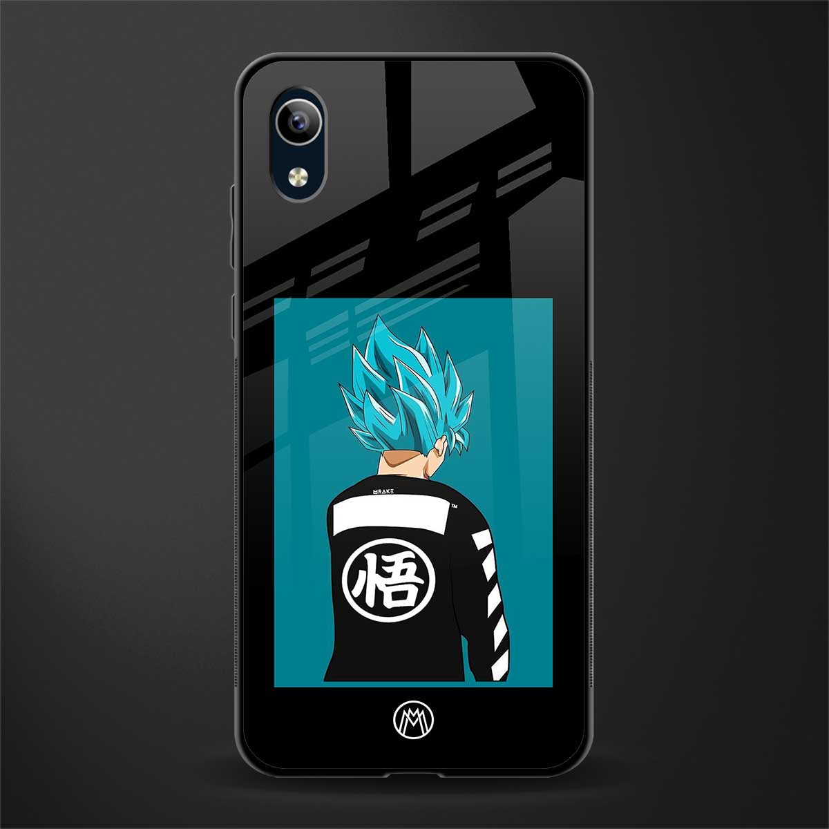 aesthetic goku glass case for vivo y91i image