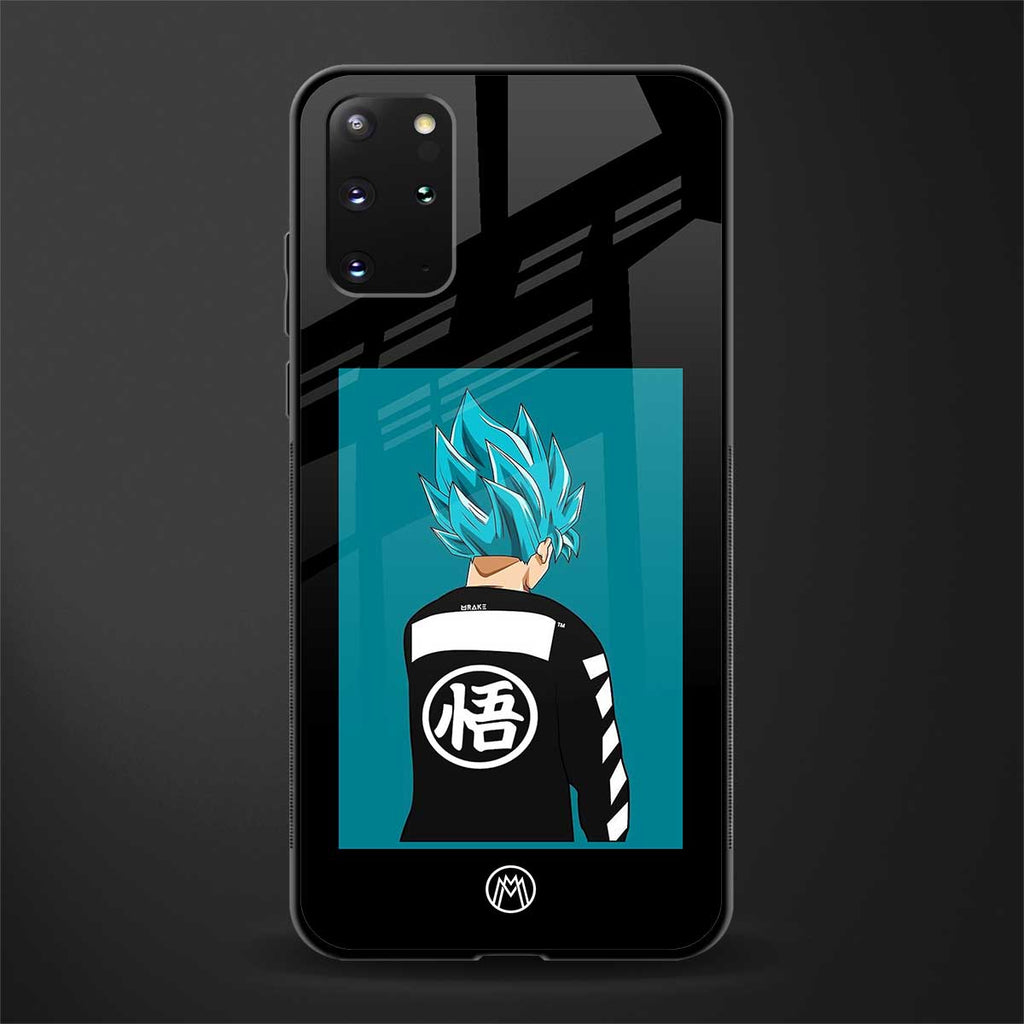 aesthetic goku glass case for samsung galaxy s20 plus image