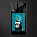 aesthetic goku glass case for vivo y20 image