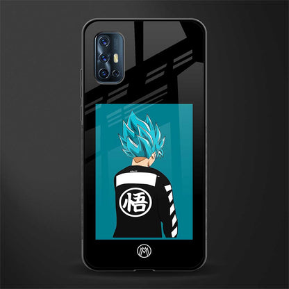 aesthetic goku glass case for vivo v17 image