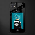 aesthetic goku glass case for oppo a15 image