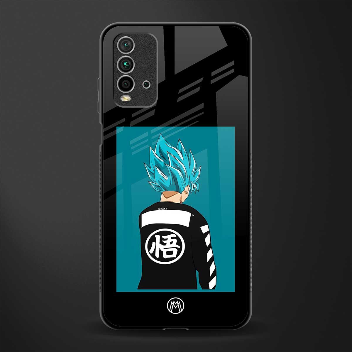 aesthetic goku glass case for redmi 9 power image