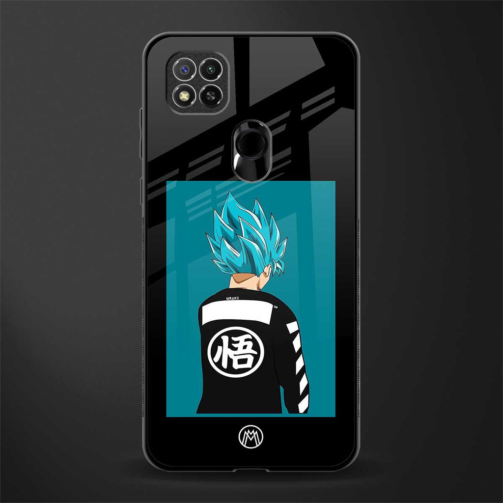 aesthetic goku glass case for redmi 9 image