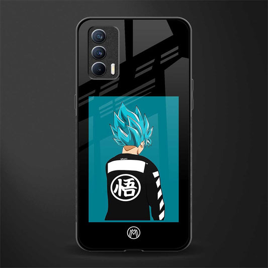 aesthetic goku glass case for realme x7 image