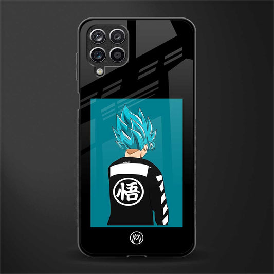aesthetic goku glass case for samsung galaxy m12 image