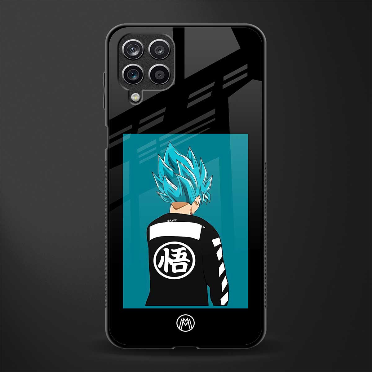 aesthetic goku glass case for samsung galaxy f12 image