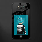 aesthetic goku glass case for poco x3 pro image