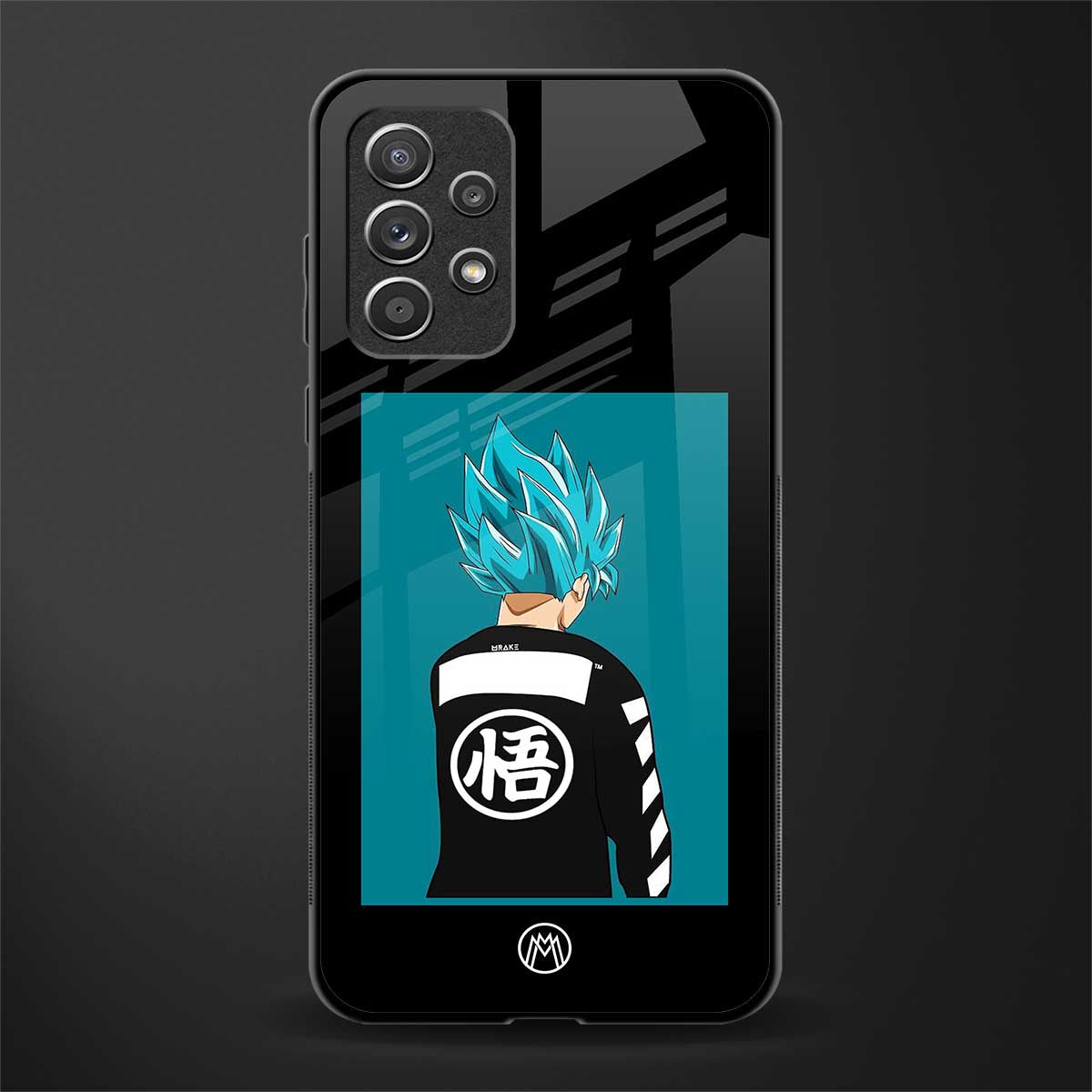 aesthetic goku glass case for samsung galaxy a72 image