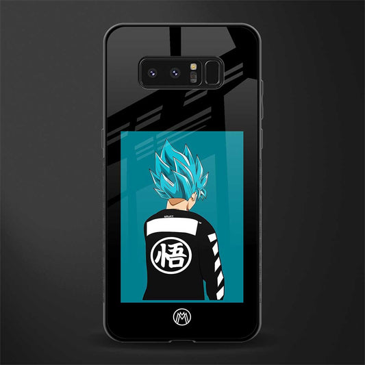 aesthetic goku glass case for samsung galaxy note 8 image