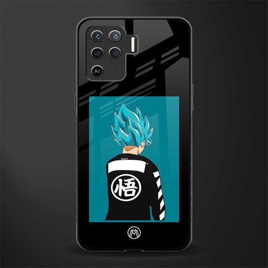 aesthetic goku glass case for oppo f19 pro image
