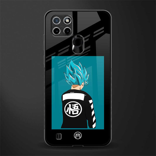 aesthetic goku glass case for realme c21y image