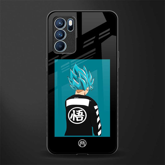 aesthetic goku glass case for oppo reno6 pro 5g image
