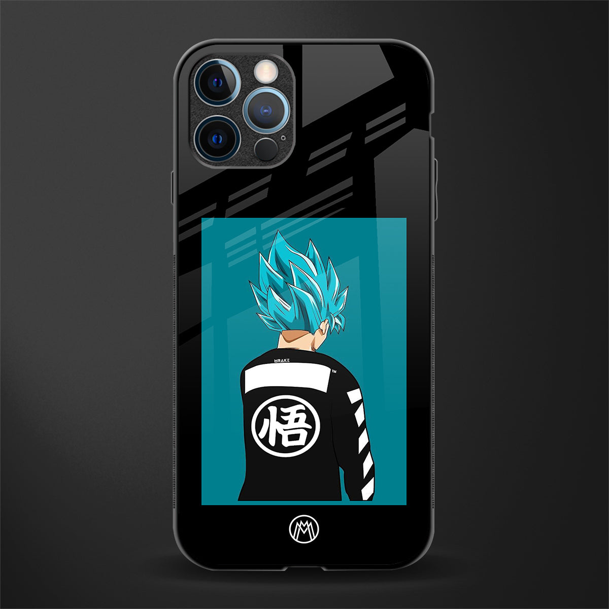 aesthetic goku glass case for iphone 12 pro max image