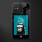 aesthetic goku back phone cover | glass case for realme narzo 50a
