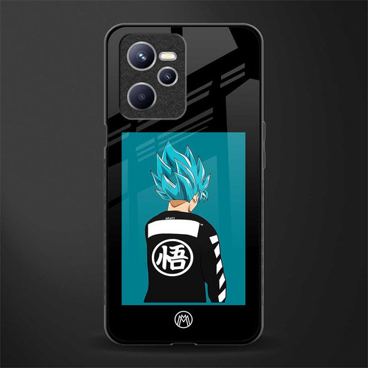 aesthetic goku glass case for realme c35 image