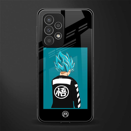 aesthetic goku back phone cover | glass case for samsung galaxy a53 5g