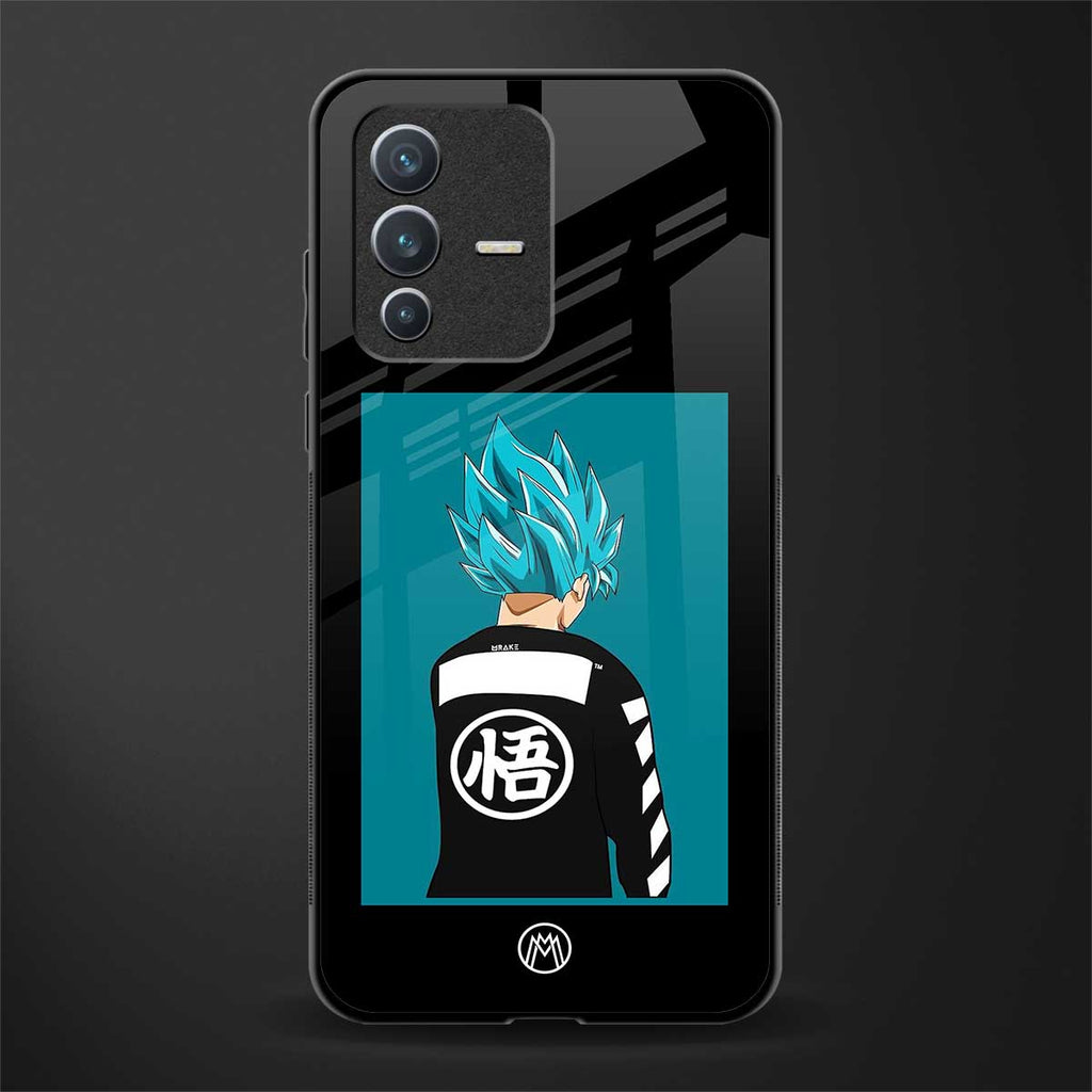 aesthetic goku glass case for vivo v23 5g image