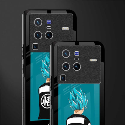 aesthetic goku glass case for vivo x80 pro 5g image-2