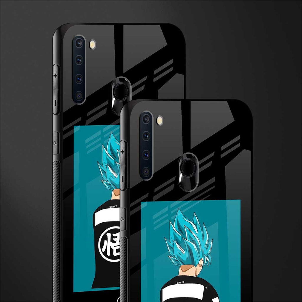 aesthetic goku glass case for samsung a21 image-2