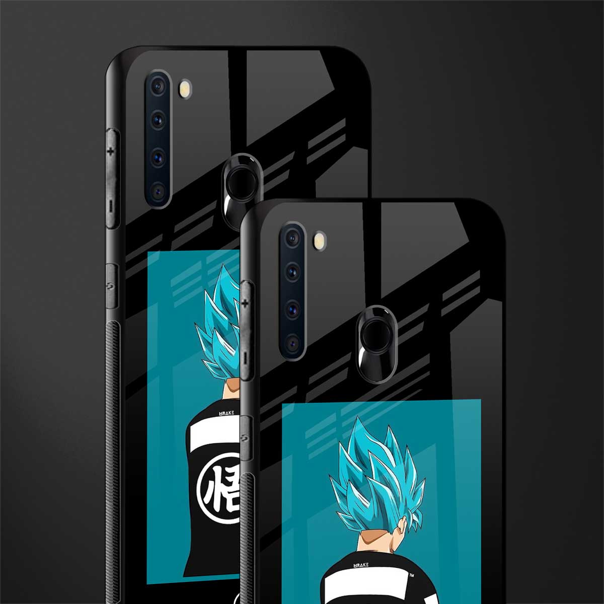 aesthetic goku glass case for samsung a21 image-2