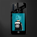 aesthetic goku glass case for samsung a21 image