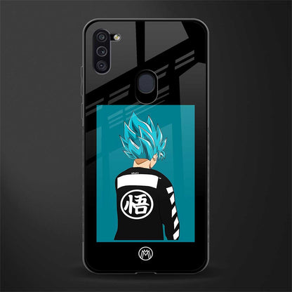 aesthetic goku glass case for samsung a11 image