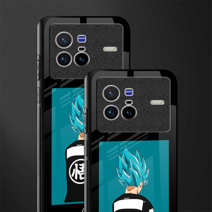 aesthetic goku glass case for vivo x80 image-2