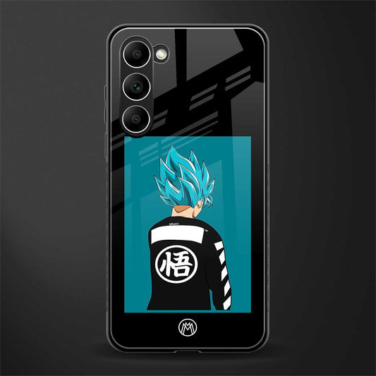 aesthetic goku glass case for phone case | glass case for samsung galaxy s23