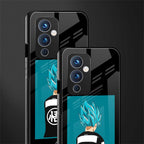 aesthetic goku back phone cover | glass case for oneplus 9