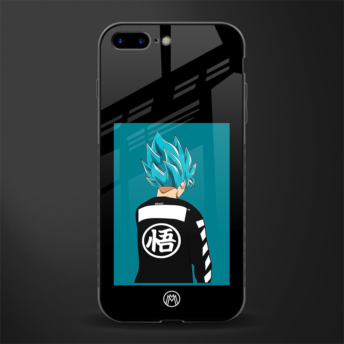 aesthetic goku glass case for iphone 7 plus image