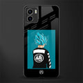 aesthetic goku back phone cover | glass case for vivo y72