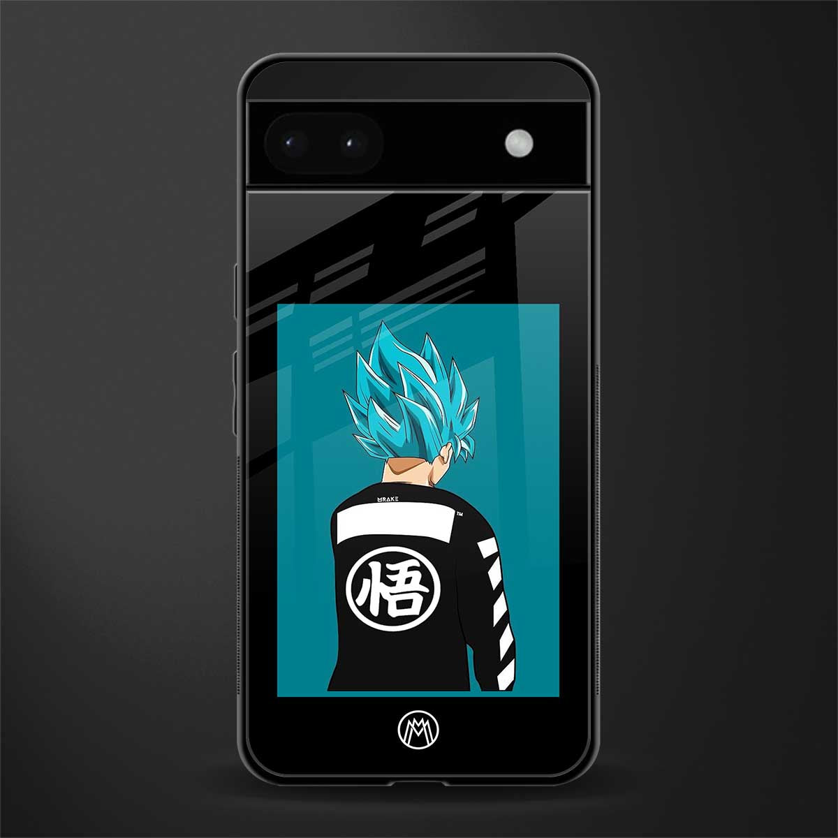 aesthetic goku back phone cover | glass case for google pixel 6a