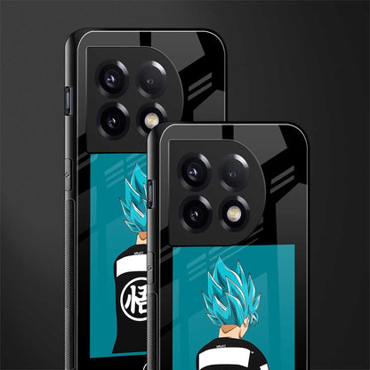 aesthetic goku back phone cover | glass case for oneplus 11