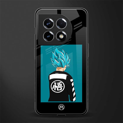aesthetic goku back phone cover | glass case for oneplus 11