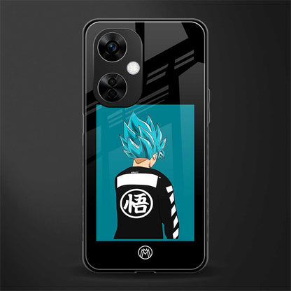 aesthetic goku back phone cover | glass case for oneplus nord ce 3 lite