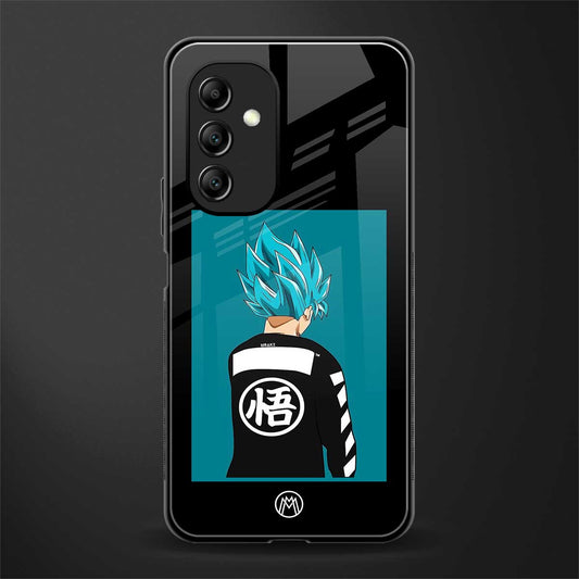 aesthetic goku back phone cover | glass case for samsung galaxy a14 5g