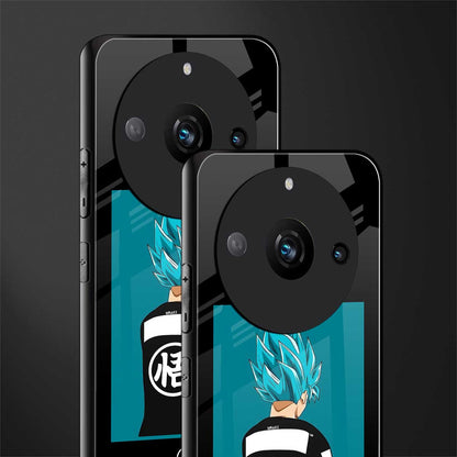 aesthetic goku back phone cover | glass case for realme 11 pro 5g