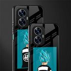 aesthetic goku back phone cover | glass case for realme c55