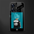 aesthetic goku back phone cover | glass case for realme c55