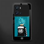 aesthetic goku back phone cover | glass case for iQOO 9 Pro
