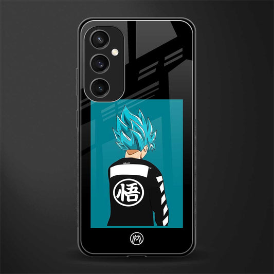 aesthetic goku back phone cover | glass case for samsung galaxy s23 fe 5g