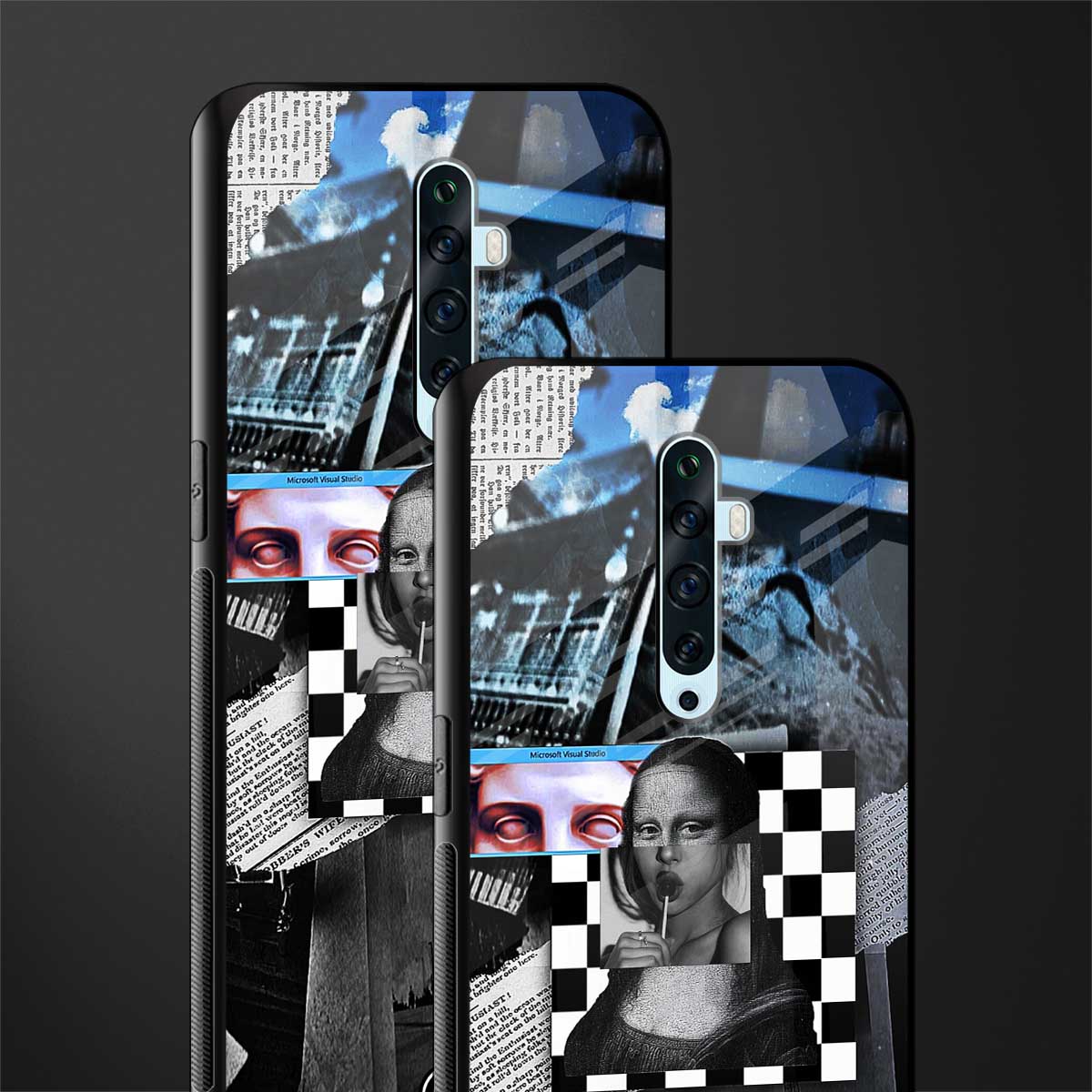 aesthetic mona lisa art for oppo reno 2z image-2