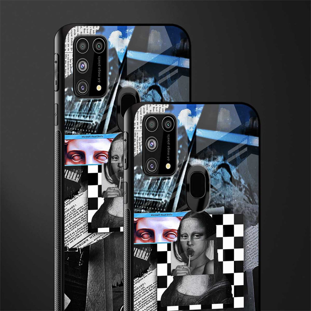 aesthetic mona lisa art for samsung galaxy m31 image-2