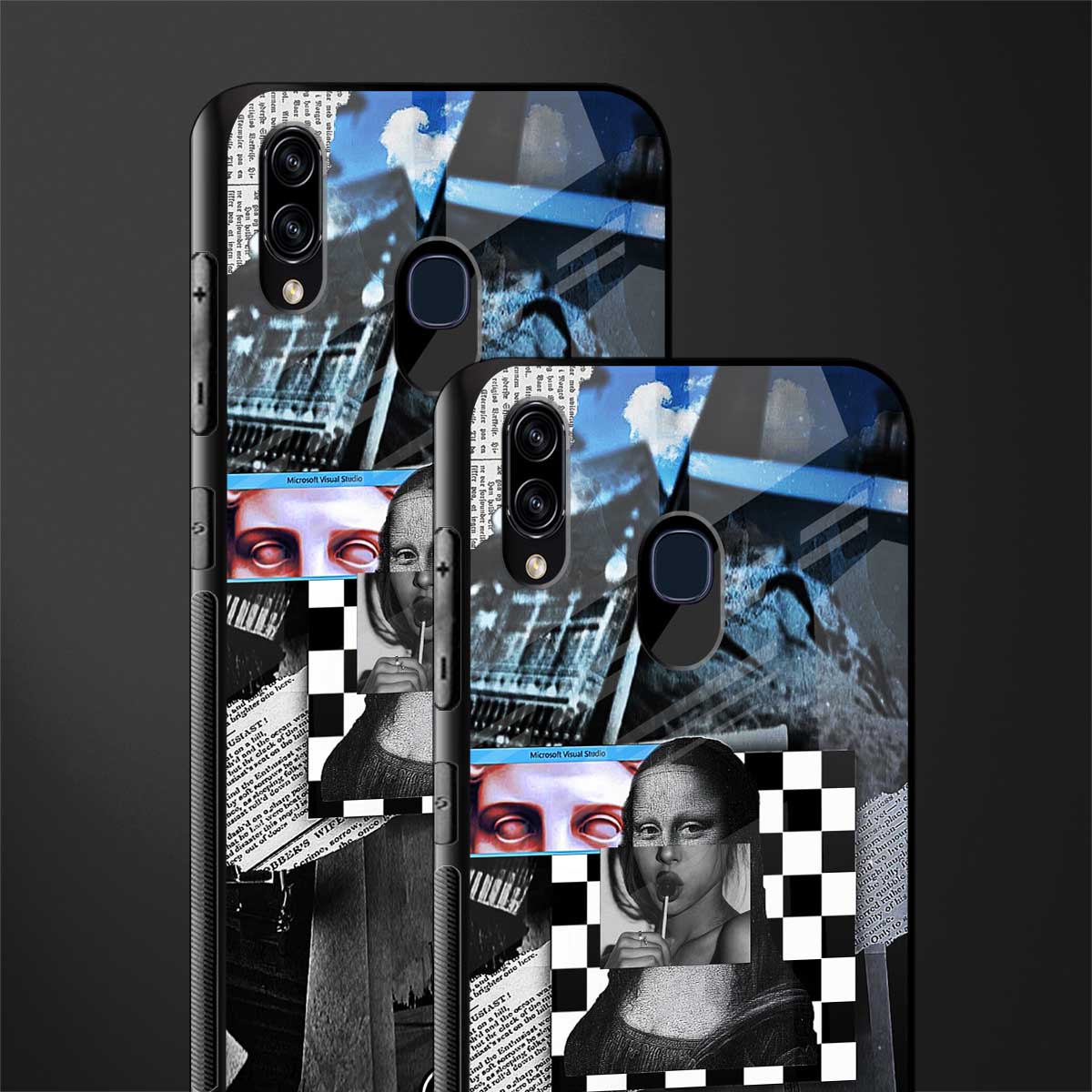 aesthetic mona lisa art for samsung galaxy m10s image-2