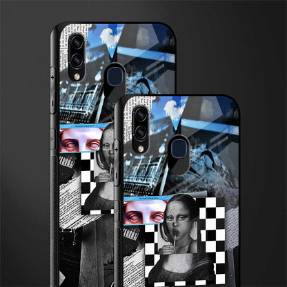 aesthetic mona lisa art for samsung galaxy m10s image-2