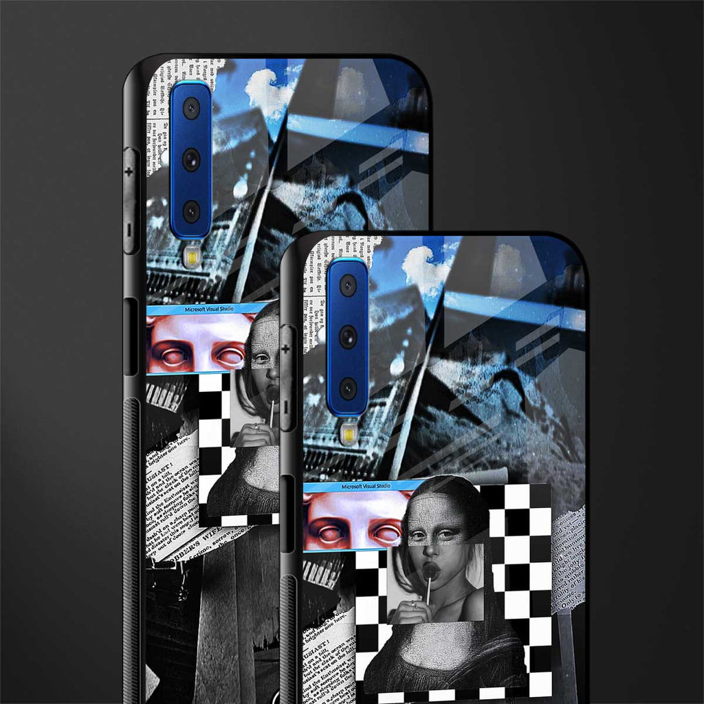 aesthetic mona lisa art for samsung galaxy a7 2018 image-2
